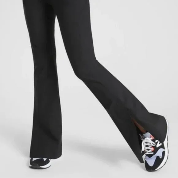 Athleta Stellar Flare Trousers size 4T Anthracite Grey - Picture 9 of 9